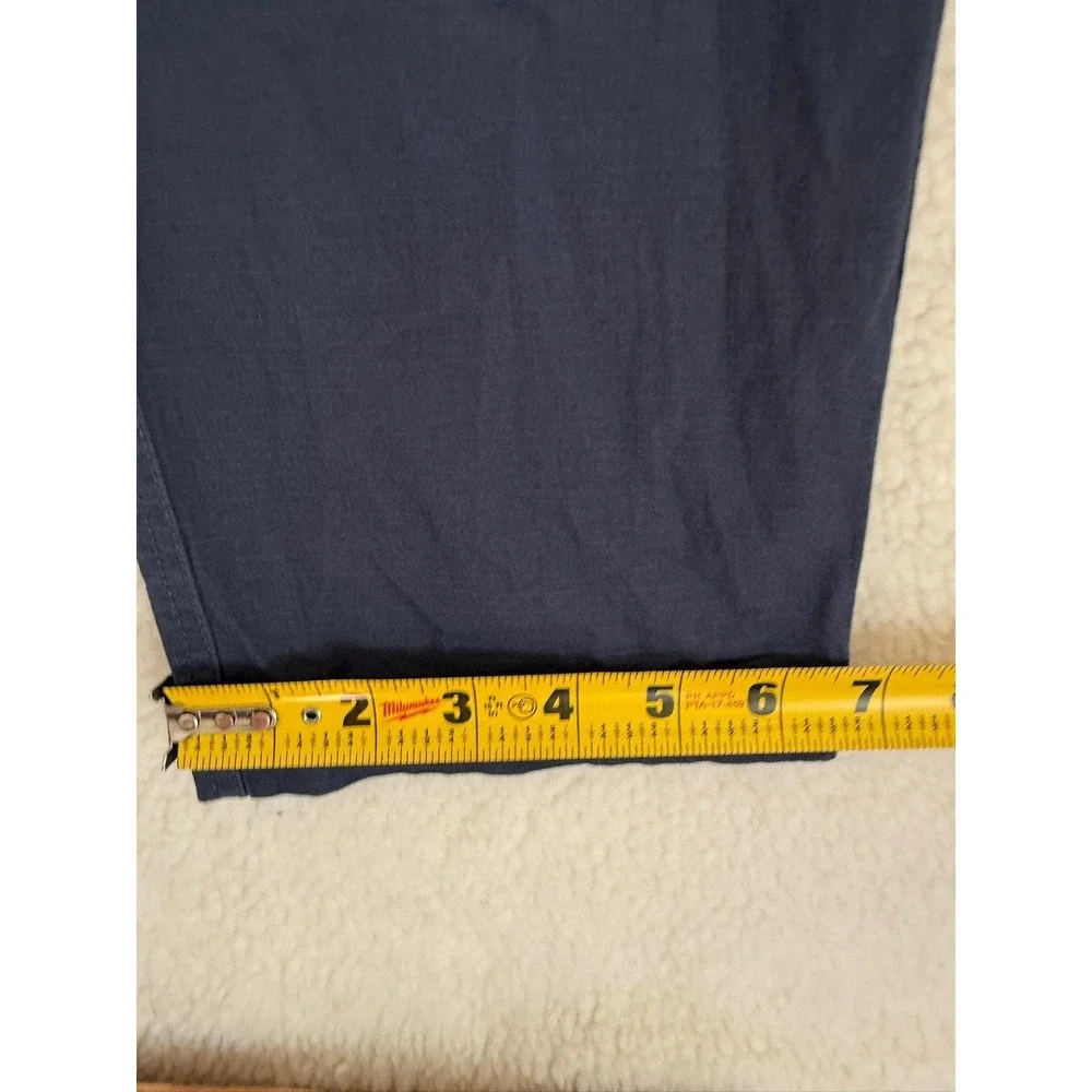 Vuori Pants Mens 2XL Blue Gray Ripstop Climber Woven Joggers Elastic Waist V412